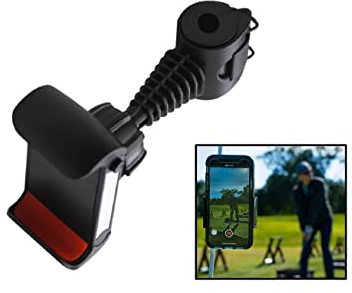 LL-Golf® Support Universel pour téléphone Portable de Golf/Support pour Smartphone pour Filmer Le Swing de Golf/Aide à l'entraînement/Golf Self Record Holder