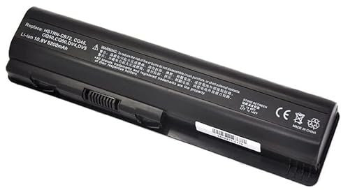 Howtopfor 484170-001 Laptop Battery Replacement for Spare 497694-001 498482-001 484170-002 485041-001 DV4 DV5 DV6 G60 G70 CQ60 CQ70 CQ50 G60-535DX G60T G61 G70T G71 G71T