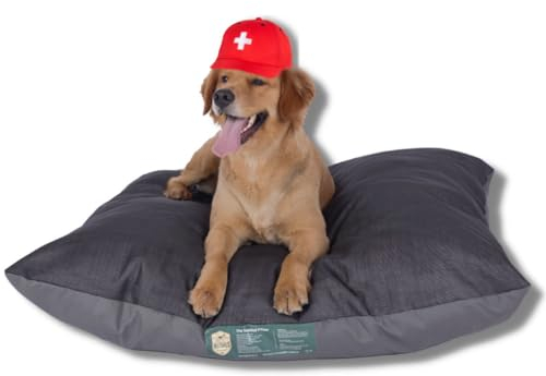 General Maximus Pet Products Orthopädisch Hundebett, Groß, für den Innenbereich, MaxBed Premium Dog Bed, Tragen UBER 75KG, Luxus, EXTRA Füllung, XXL, 105x105cm, 20cm HÖHE, Wasserabweisend, Robust