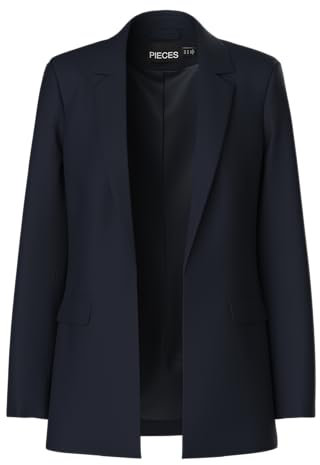 PIECES Damen Pcbozzy Ls Loose Blazer Noos Bc Klassischer Blazer, Sky Captain,M