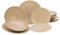 CreaTable, 23920, Serie Vesuvio Sand, 12-teiliges Geschirrset, Teller Set aus Steinzeug, spülmaschinen- und mikrowellengeeignet, Made in Portugal