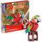 mierEdu Mini 3D Puzzle - Papagei (beweglich) I Kreatives Puzzleset I Fördert Motorik, Konzentration + Geduld I Spektakuläres Puzzle ab 8 Jahren