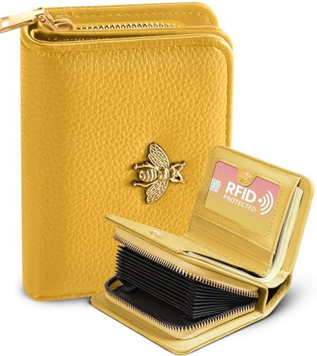 Bistup Organ Wallet, 1 gelbe Biene, Modern