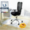 Floordirekt Bodenschutzmatte - Kratzfest, rutschfest, Milchweiß - Bodenmatte, Bodenschutz, Bürostuhlunterlage, Unterlegmatte, Schutzmatte für Laminat, Parkett, Hartböden (50 x 70 cm)