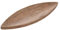 Dekoschale B40xH3xT14cm Holzschale Boot schiffförmig Mangoholz massiv