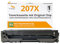 schneiderprintware [Mit Original-Chip | wiederverwendet] Toner kompatibel für HP 207A 207X W2210A Schwarz für HP Color Laserjet Pro MFP M255dw M255nw M282nw M283fdn M283fdw | Keine UPDATEPROBLEME