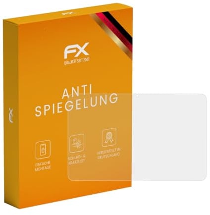atFoliX Película Protectora compatible con Peaq PET 10380 H628S Lámina Protectora de Pantalla, antirreflejos y amortiguadores FX Protector Película (2X)