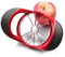 Apple Corer and Slicer Stainless Steel Slicer for Fruits Apple Divider Wedger Ergonomic Rubber Grip Handle with 12 Sharp Blades for Home Kitchen Fruit Cutter Remover