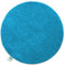 Floordirekt Badematte Sky, Badteppich in Rund, Dichtes, Flauschiges Wohlgefühl für Ihr Zuhause, Badvorleger rutschfest waschbar, schadstoffgeprüft (Türkis, 95 cm (Rund))