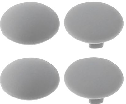 Briny River Gummifüße für Laptops (8,3 mm), kompatibel mit Microsoft Surface Laptop 3, 4, 5, Serie, Silber, 4 Stück