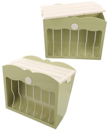 ibasenice 2stücke Heuraufe Für Kaninchen Und Meerschweinchen Praktische Futterstation Mit Großer Kapazität Kunststoff Für Und Effiziente Fütterung Im Käfig