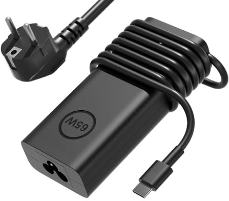 SLRIOYS 65W USB-C Chargeur Compatible avec Dell Inspiron 5482 5582 7390 7440 Pro 13 14 16 XPS 13 12 14 Chromebook 3100 5190 Latitude 7400 7410 7440 7320 3410 3420 5430 5420 9420 Ordinateur Portable
