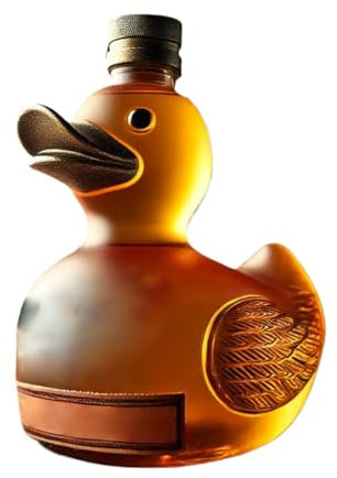 Whisky Decanters - Funny Duck Shaped Wine Bottle | Unisex Decorative Duck for Whiskey Lovers Home Decoration and Collection