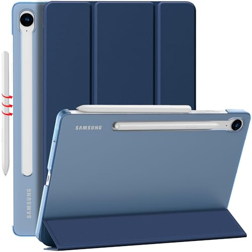 Smart Case for Samsung Galaxy Tab S9 FE 10.9'' (2023) – Slim Stand Cover with Auto Sleep/Wake (Blue)