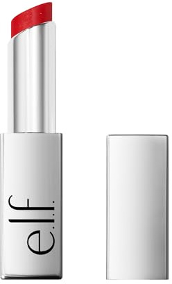 e.l.f. Glow Reviver Lip Oil Stick, getönter Lippenöl-Stick, nicht klebend und feuchtigkeitsspendend für ein sanft glänzendes Finish, vegan und tierversuchsfrei, Cherry on Top