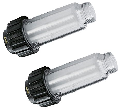 M&M Smartek 4.730-059.0 Lot de 2 filtres à eau pour Kärcher 4.730-059.0 – Raccord 3/4 pour K2 à K7