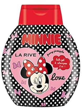 La Rive Disney Minnie Mouse Shampooing et gel douche 2 en 1 pour enfant 250 ml