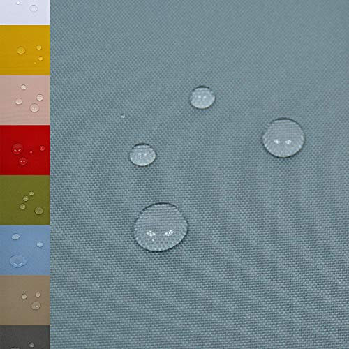 MAGAM-Stoffe Malte Outdoor Stoff Planenstoff Zeltstoff Reißfest Wasserdicht Meterware 50cm (10. Alt-Mint)