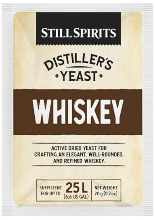 Still Spirits Distillers Whisky Yeast 20g for 25L 15% ABV