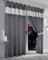 Olivia Rocco Diamante Blackout Eyelet Curtains With Tie Backs Black Out Thermal Ring Top Curtain Pair Window Dressing, 66 (Width) x 90 (Drop) Charcoal