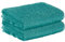 StickandShine 2er SET Premium Frottee Gästehandtuch 30x50 cm in petrol in 500g/m² aus 100% Baumwolle