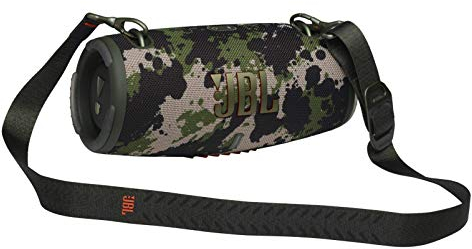 JBL Xtreme 3 kabelloser, tragbarer, wasserdichter Lautsprecher mit Bluetooth und Ladekabel in Tarnfarbe (Camouflage)