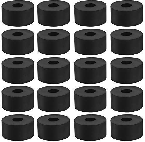 Holibanna Invisible Pot Feet Non Slip Surface Grip Plant Pots and Flower Solid Rubber Pot Risers Pot Lifters for Indoor or Outdoor Planters 20pcs