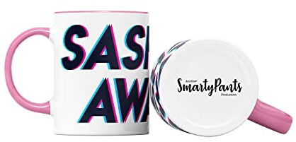 Sashay Away Drag Queen Mug - TV Quote Unisex Ceramic Mug Coffee Tea Cup Gift Present (Pink Handle Prime)