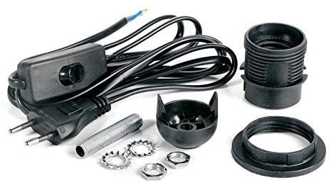 Set câble de branchement VBS « E27 » pour lampe Noir