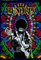 ICC Jimi Hendrix Gitarre Poster Wandbehang Trippy Wandteppiche 76,2 x 101,6 cm Jimmie Hendrix Rock Legende Musik Tapisserie Jimmy Bohemian Dekoration Psychedelic Hippie Groß Vintage Decor Blau