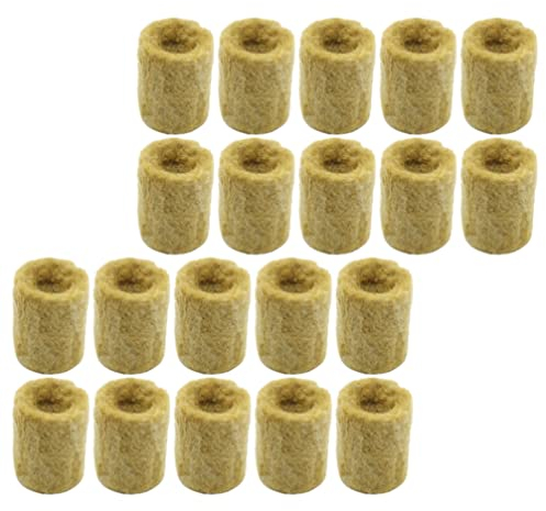 Yardwe 100 Stücke Anzucht Torf Torf Quelltabletten Aussaaterde Anzuchterde Kräutererde Mini Gewächshaus für Kleine Anzuchtschale Blumentöpfe Pflanztöpfe Pflanzkasten Zimmergewächshaus
