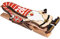 Rayher Adventskalenderzahlen Holz, Holz-Klammern mit Santa, 2,5 x 5 cm, Zahlen für Adventskalender 1 - 24, 46657999, Bunt