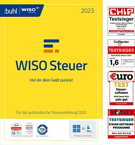 WISO Steuer 2023 (für Steuerjahr 2022) | Postzustellung