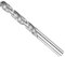 CoCud Solid Carbide Drill Bits, 5mm Diameter, K35 Tungsten Carbide Straight Shank Twist Drill Bits - (Applications: for Stainless Steel Alloy), 1-Piece