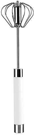 Anoudon Egg Whisk Kitchen Gadgets Spiral Stir Stick Baking Wood Handle Manual Whisk Tool New