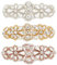 FINGERINSPIRE 3 Stück Strass Applikationen Mit Perlen 100x36 mm Zum Aufbügeln Hotfix Applikationen Glaskristallperlen Strass Applikationen Blumenmuster Zum Aufnähen Abziehbilder Für Brautkleid