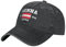 IUBBKI Washed Denim Austria Est.1945 Wien Baseball Cap Herren Schwarz Vintage Baumwolle Hut Unisex Trucker Hüte Damen, Siehe Abbildung, L-3XL