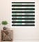 Zebra Blind Day and Night Roller Blind Aluminium Frame Dual Layer Fabric Modern Window Blind Easy to Install Easy Clean Privacy Living Room Kitchen Bedroom Bathroom 155 cm Drop (Black, 40cm Width)