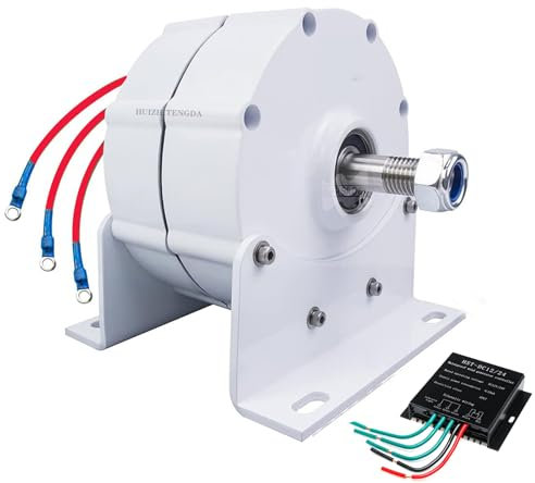 Generatore di magneti permanenti senza ingranaggi 2000w 24V 48V, alternatore permanente a bassa velocità a 3 fasi per uso domestico nelle turbine eoliche e nelle turbine dell'acqua, 220V,220v
