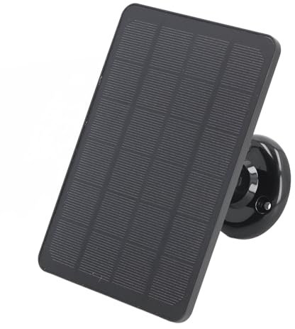 Chargeur de Panneau Solaire Compatible avec la Caméra à Projecteur Pro 3/Pro 4/ Pro 5S/ Ultra/Ultra 2/ Go 2, Kit D'alimentation Solaire Portable étanche IP65 10