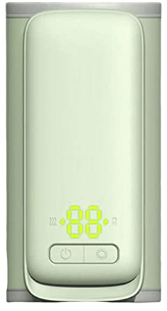 xbiez Calentador de biberones con pantalla digital de 8000 mAh, calentador de agua de leche USB, calentador de agua portátil para bebés, calentador de biberones de leche, calentador de biberones,