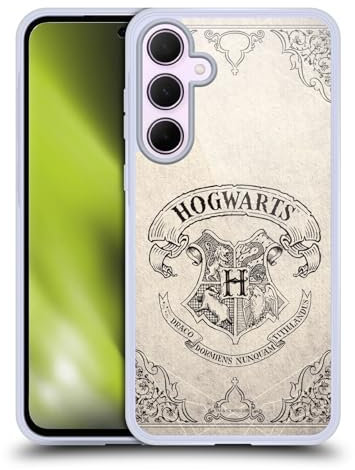 Head Case Designs Offizielle Harry Potter Hogwarts Pergament Sorcerer's Stone I Soft Gel Handyhülle Hülle kompatibel mit Samsung Galaxy A35 5G
