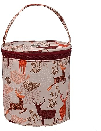 LUDAKE Borsa di lana Organizzatore di Immagazzinaggio del Filato Sacchetto di Immagazzinaggio Del Filato Del Sacchetto Portatile Del Supporto