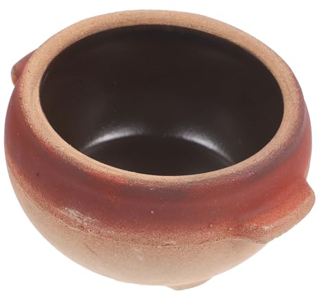 Cabilock Cazuela De Barro Resistente Al Calor Olla De Cocina Asas Para Arroz y Guisos