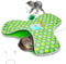 Sofolor Interactive Cat Toy, Automatic Cat Toys for Indoor Cats, Hide and Seek Cat Toy with Motion Activated, Moving Feather, Chirping, USB Rechargeable