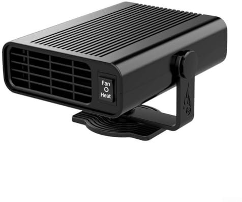 Oniissy Sbrinatore portatile da 12 V, per riscaldatore auto, sbrinatore portatile per riscaldamento e sbrinamento interni del veicolo