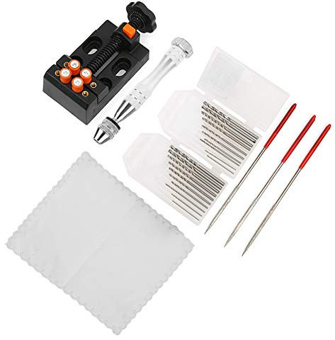 Juego de Pasadores de Metal de Taladro Giratorio Manual, Herramienta de Lijado de Plástico, Utensilio, Herramientas de Perforación de Aleación de Aluminio, Palos de Fieltro, 26