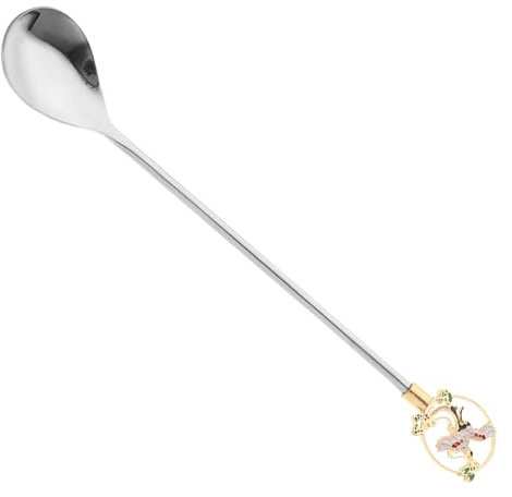 GRIRIW Cuchara para De Acero Inoxidable Cuchara De Cóctel Agitador De Bar para Cócteles Casa