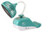 LABRIMP per Smartphone con Ventilatore USB Ricaricabile Ventilatore Portatile per e Casa Design Verde e per Scrivania