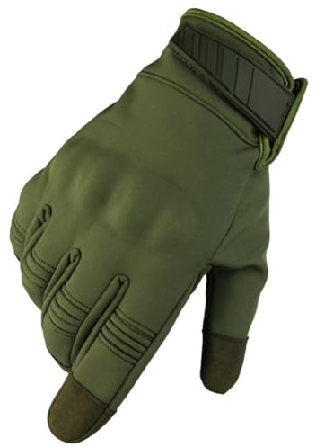 GreatRise Wasserdicht Taktische-Handschuhe Militär Einsatzhandschuhe mit Touchscreen Rutschfest Schutzhandschuhe Vollfinger Motorradhandschuhe für Bushcraft Jagd Radfahren